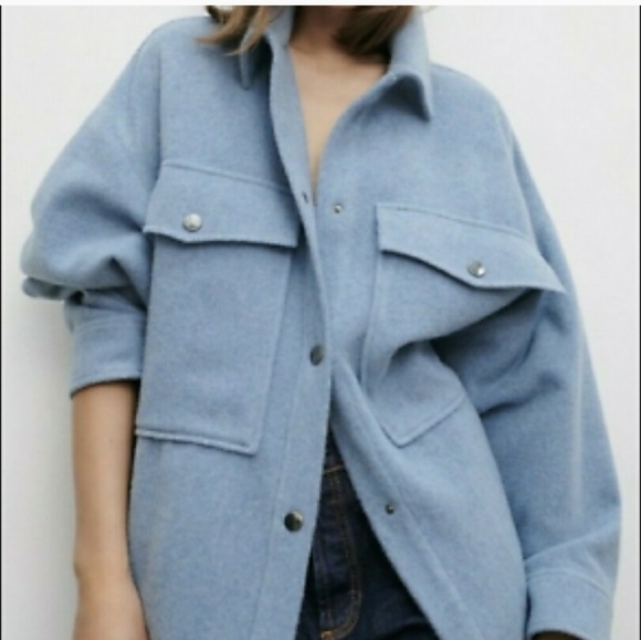 Zara Wool blend coat - Picture 2 of 7